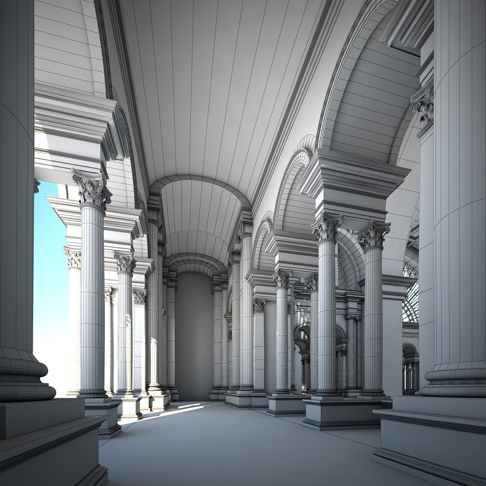 Great Hall 3D model_38