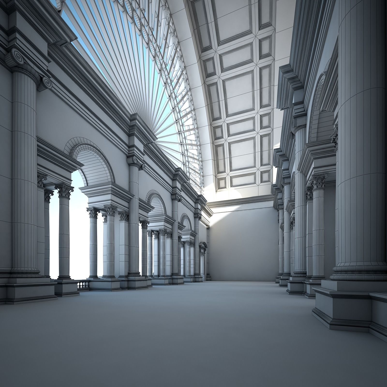 Great Hall 3D model_34