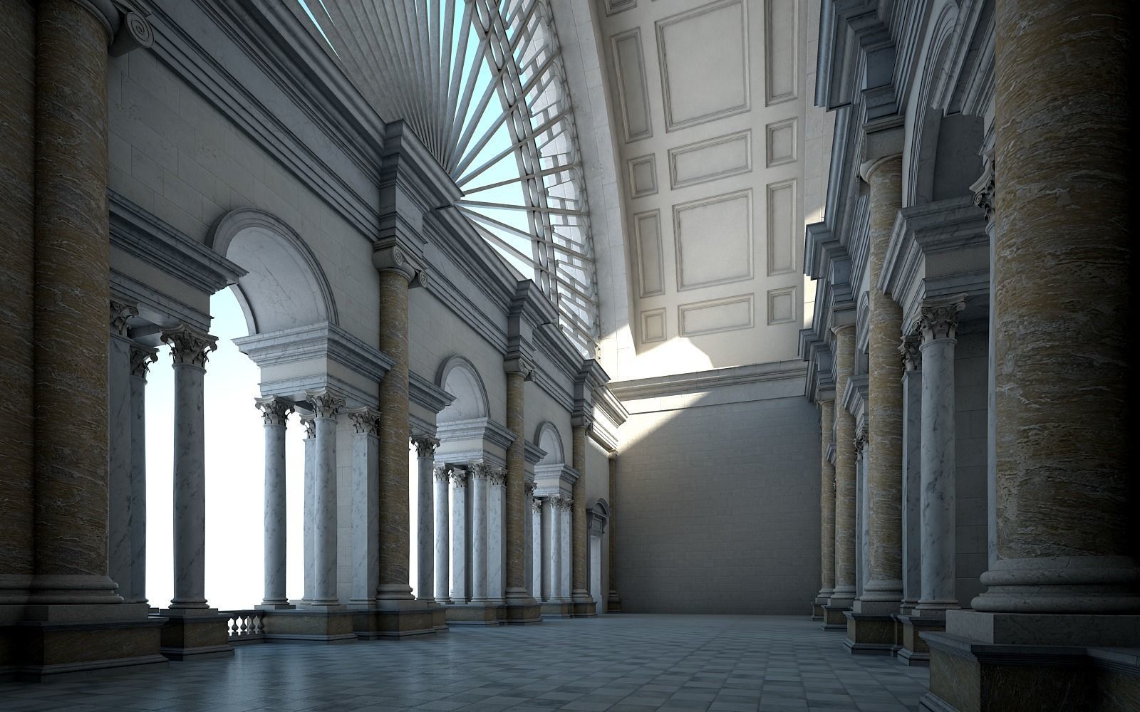 Great Hall 3D model_15