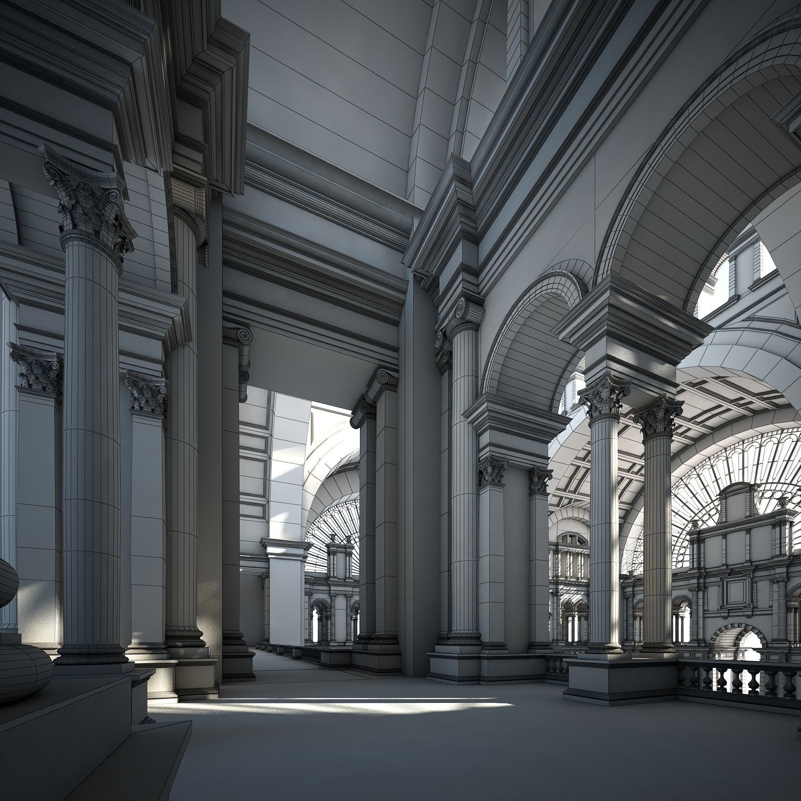 Great Hall 3D model_39