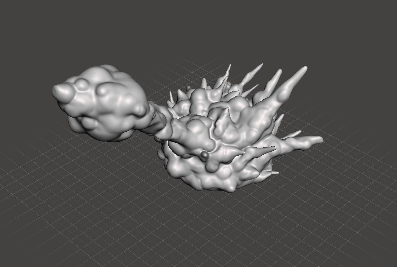 Rocket Launcher Explosion Jetpack smoke 3D model 3D printable | CGTrader