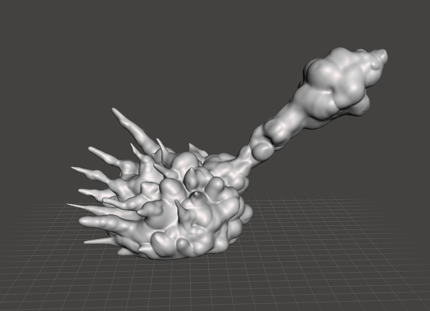 Rocket Launcher Explosion Jetpack smoke 3D model 3D printable CGTrader