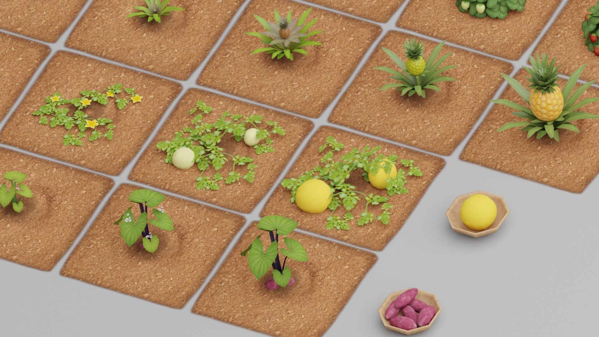 Farm G47 Low-poly 3D model Low-poly 3D model_15