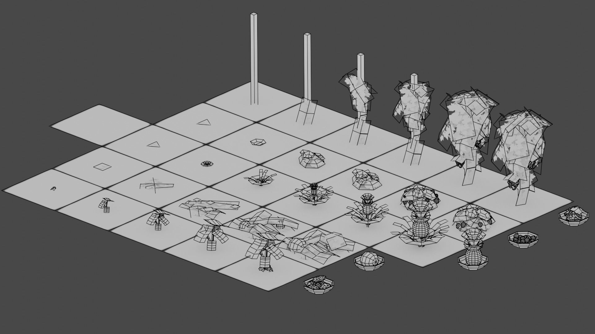 Farm G47 Low-poly 3D model Low-poly 3D model_1