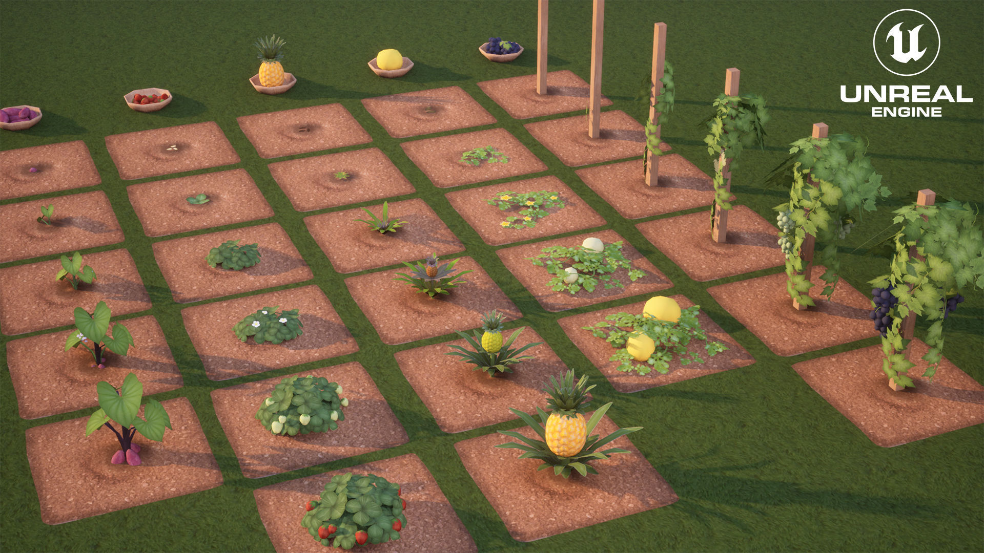 Farm G47 Low-poly 3D model Low-poly 3D model_2