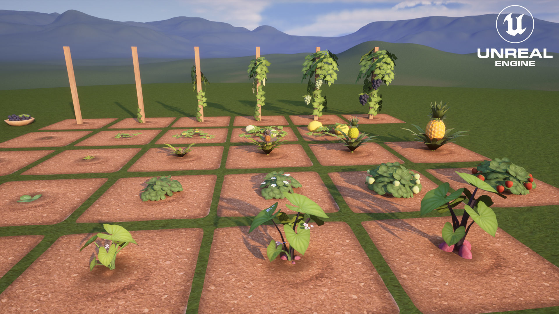 Farm G47 Low-poly 3D model Low-poly 3D model_7