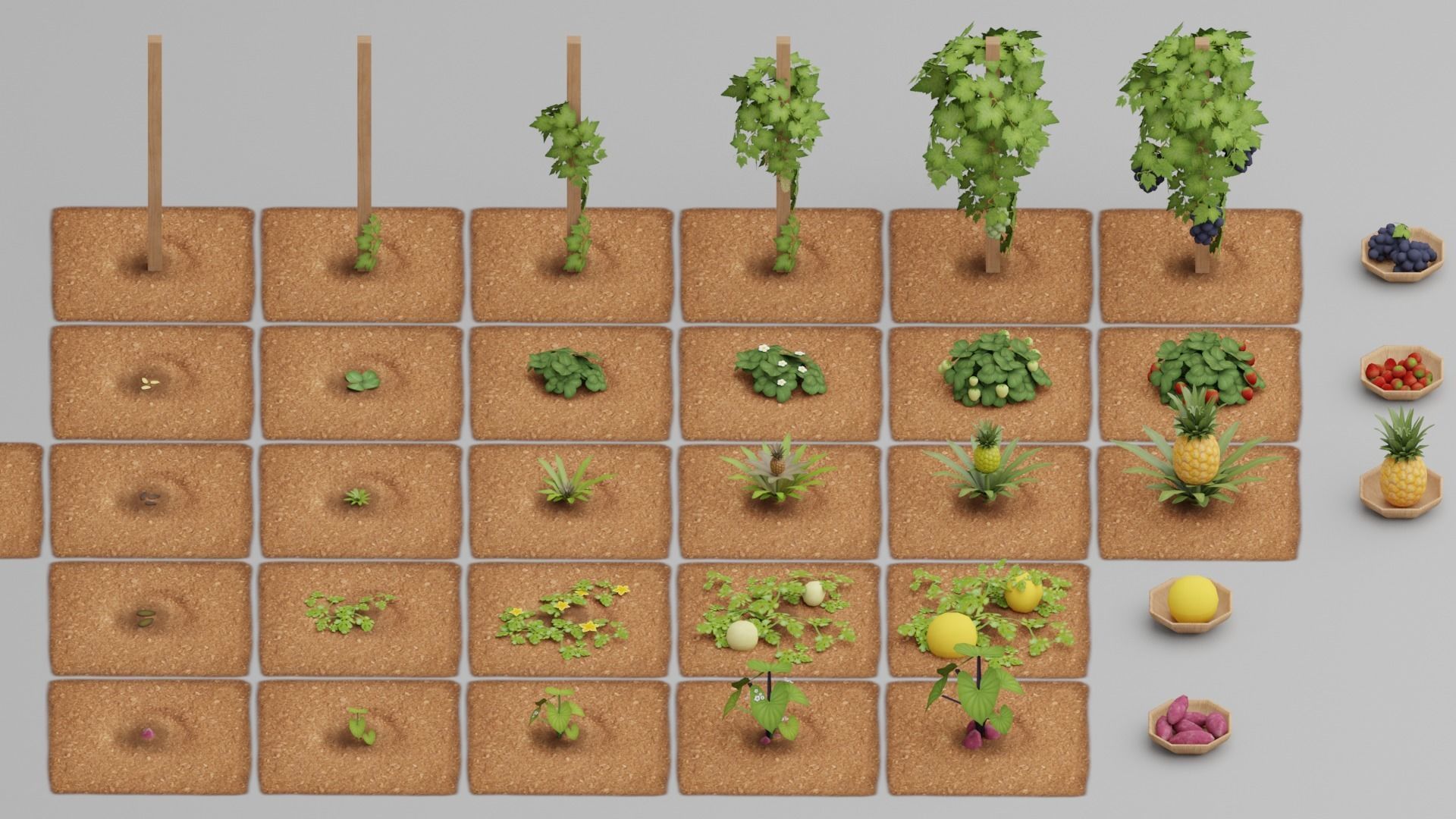 Farm G47 Low-poly 3D model Low-poly 3D model_20