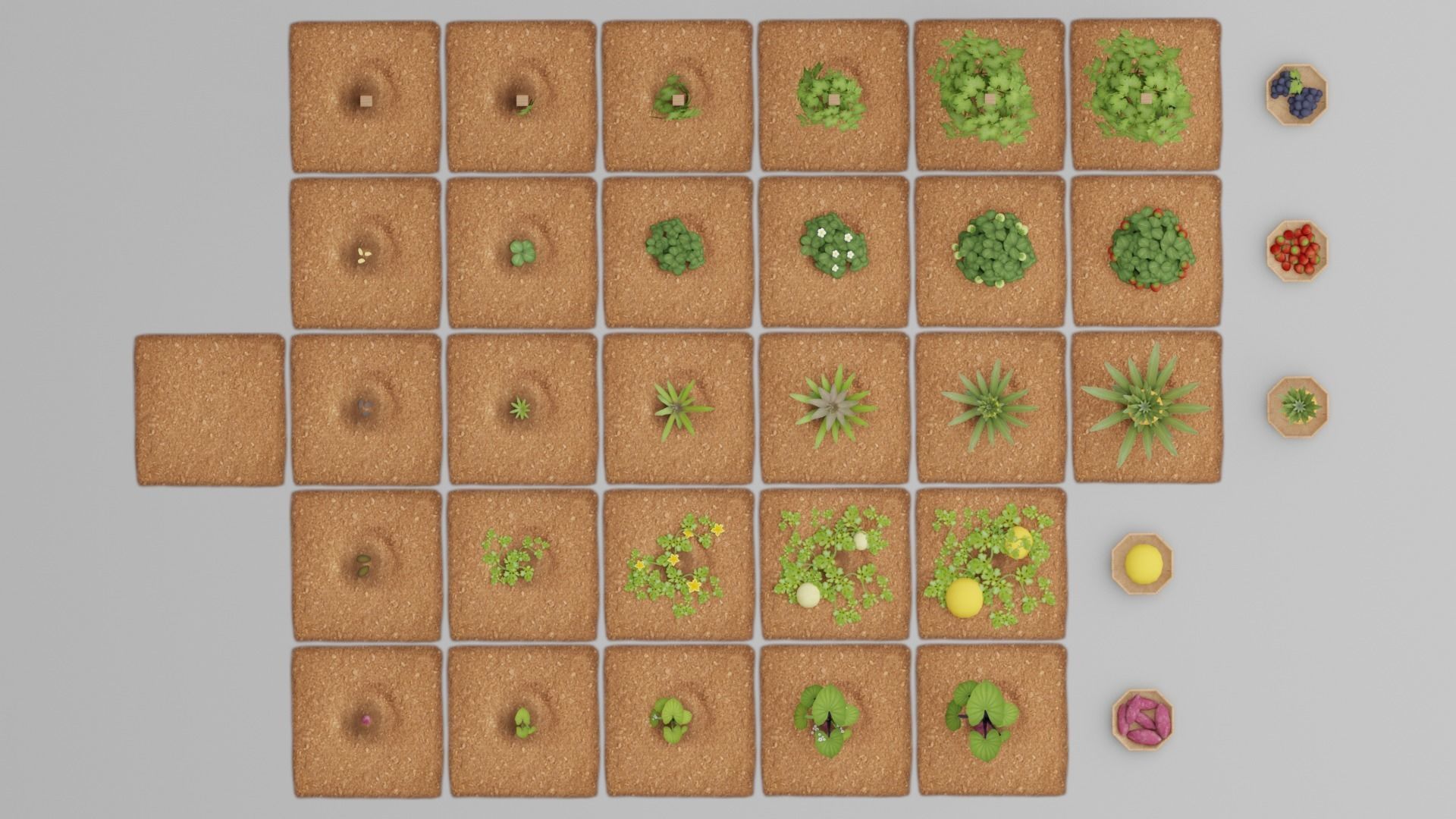 Farm G47 Low-poly 3D model Low-poly 3D model_19