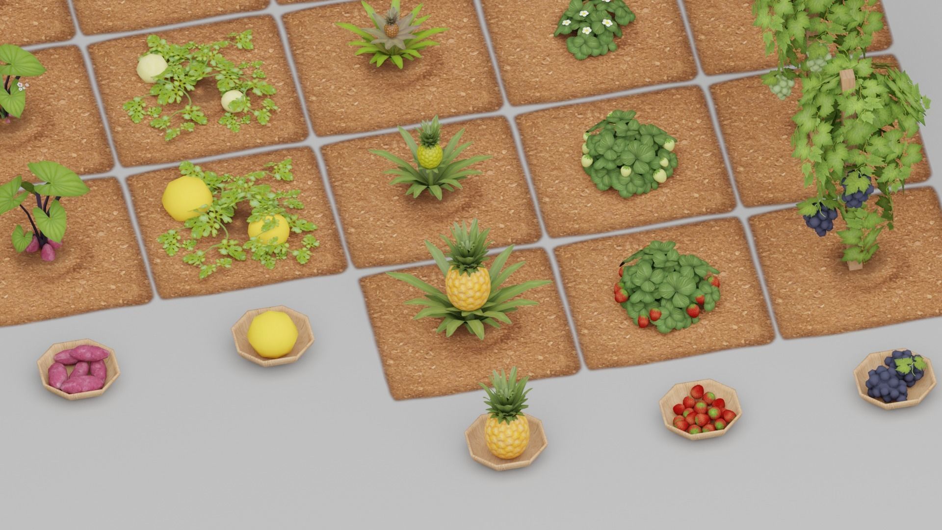 Farm G47 Low-poly 3D model Low-poly 3D model_11