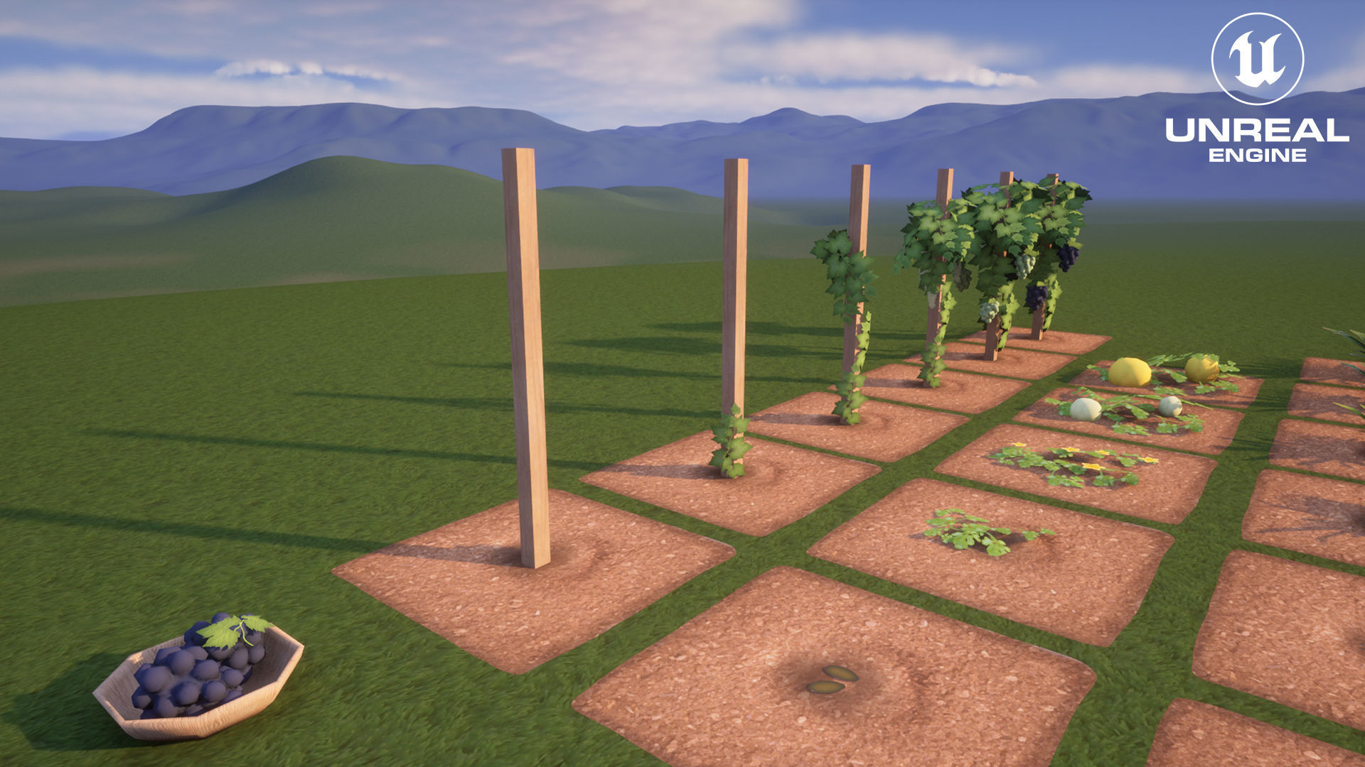 Farm G47 Low-poly 3D model Low-poly 3D model_3