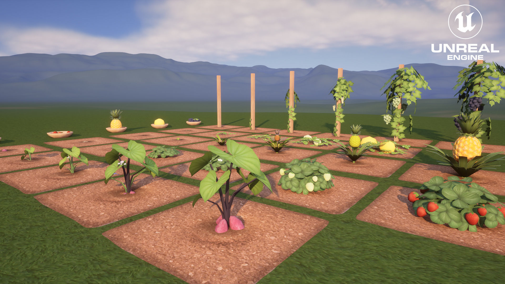 Farm G47 Low-poly 3D model Low-poly 3D model_8