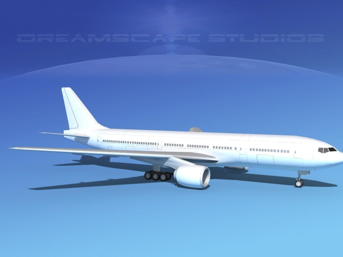 Boeing 777-200 LP SS 3D model_3