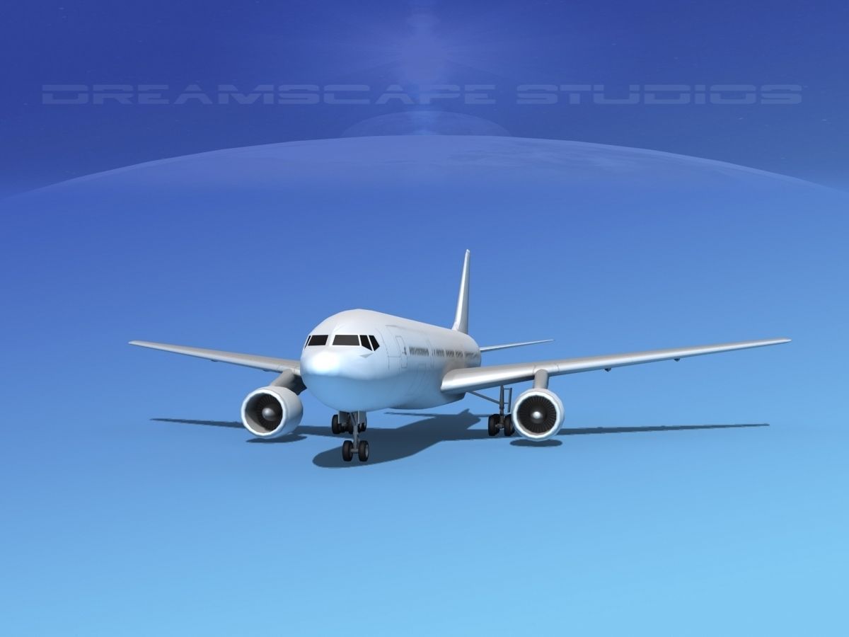 Boeing 777-200 LP SS 3D model_1