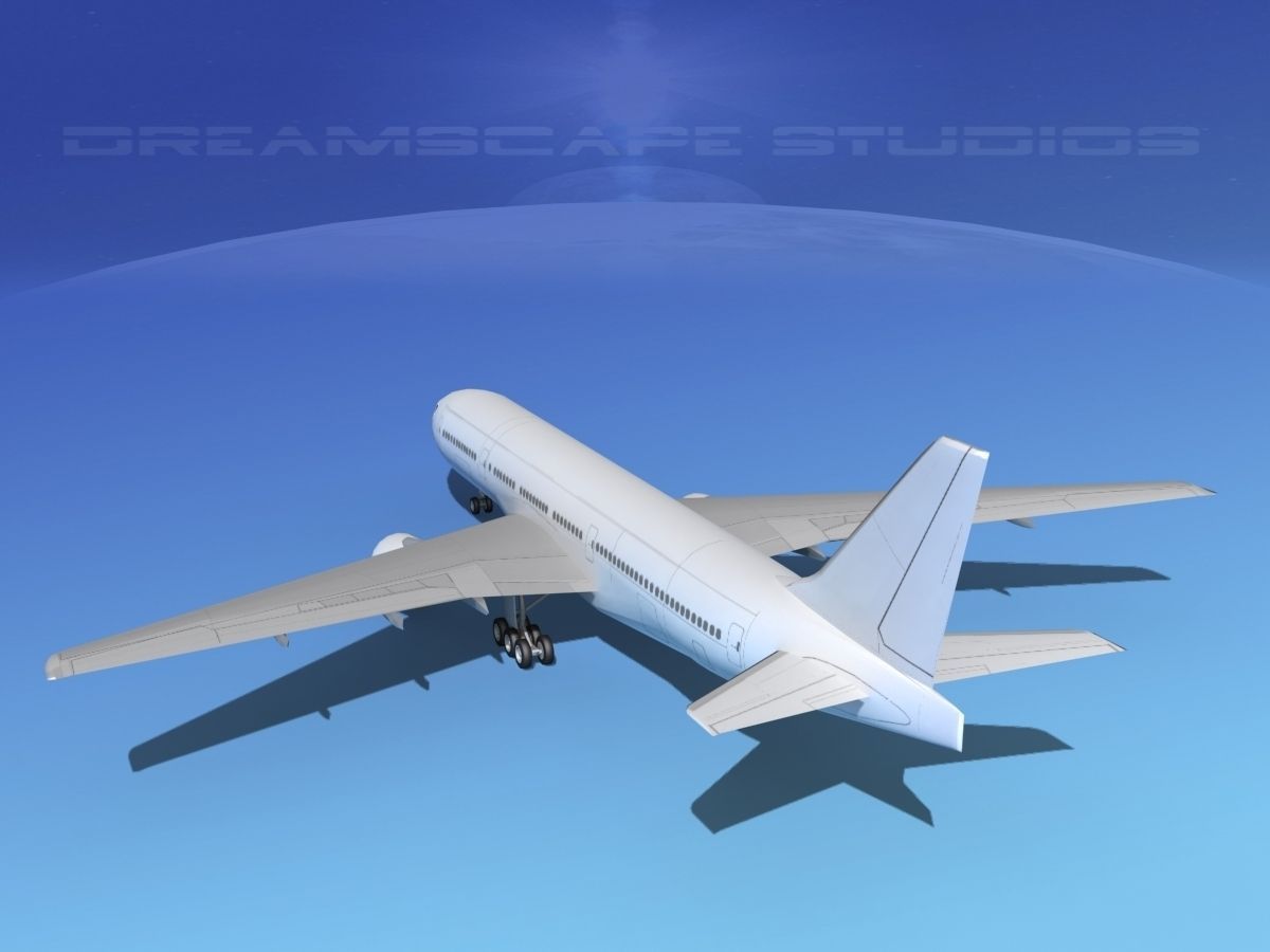 Boeing 777-200 LP SS 3D model_7