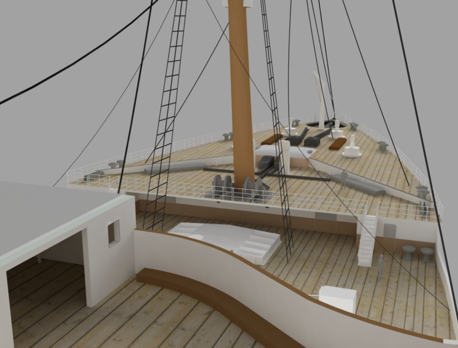 titanic new Low-poly 3D model_6