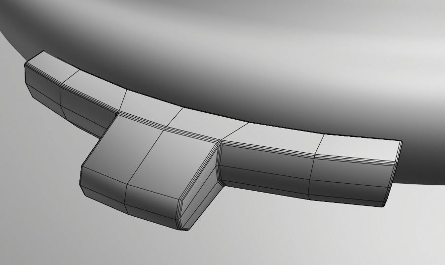 British WWII RAF Stopwatch 3D model_17