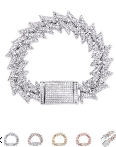 Chain bracelet clasp ICE printable 3d design 3D print model