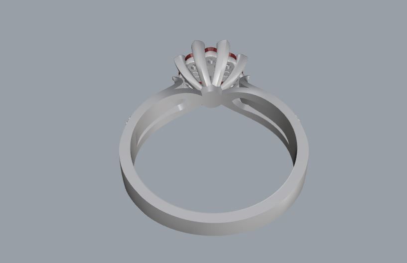 Ring and Earrings 11 3D print model_16