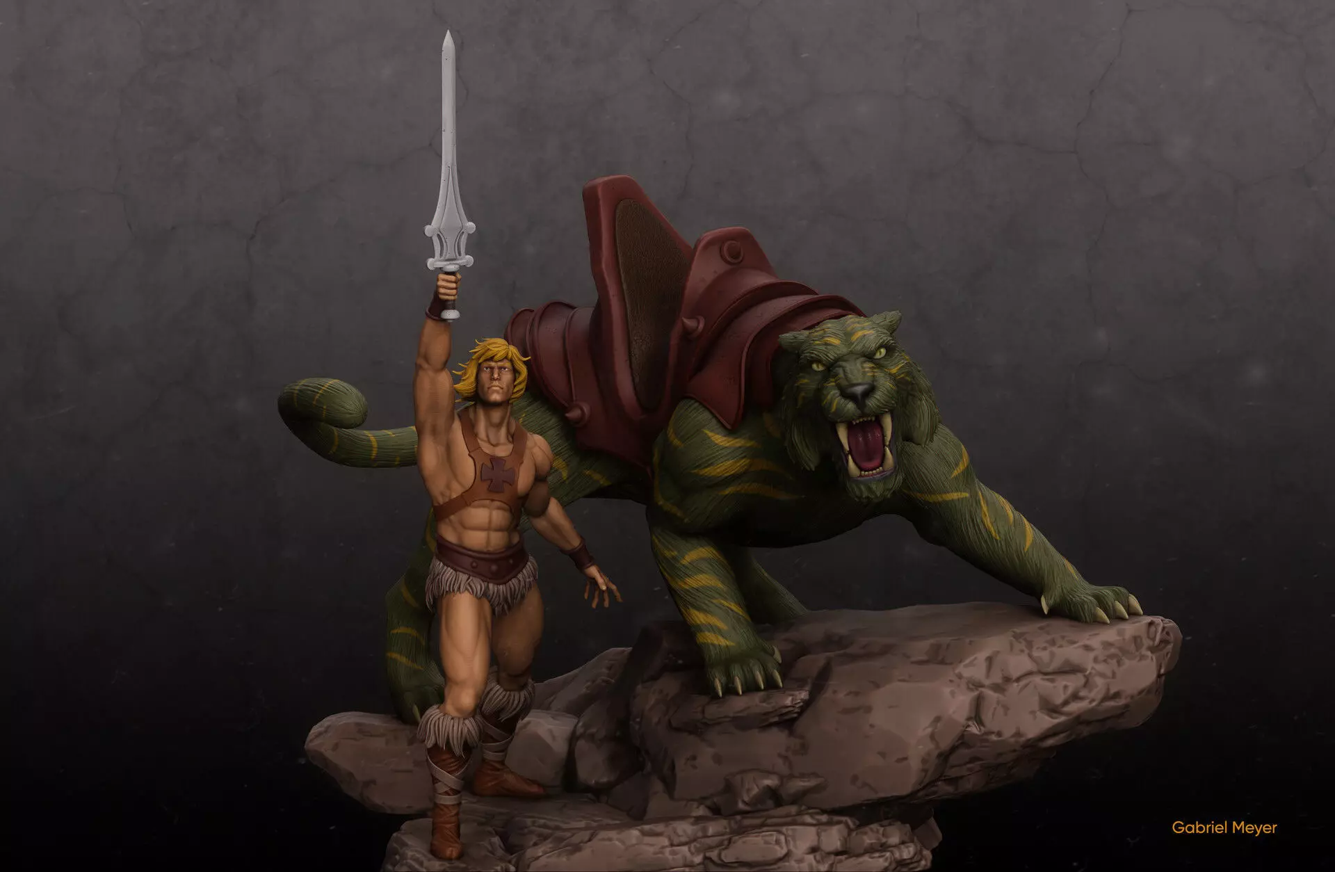 He-Man Fan Art 3D print model_0