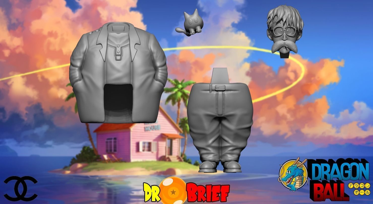 DrBrief - Dragon Ball 3D print model_2