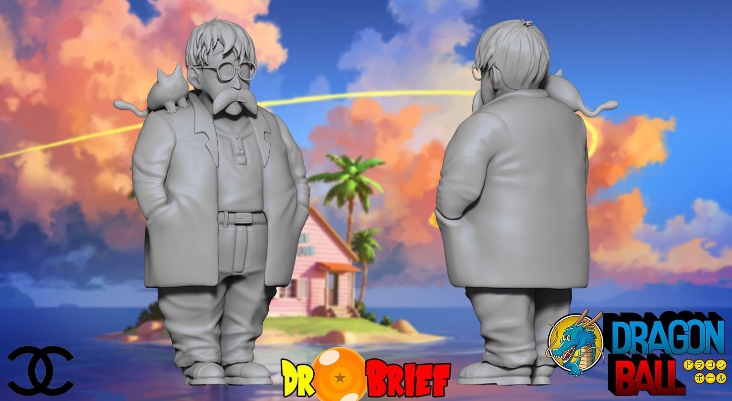DrBrief - Dragon Ball 3D print model_1