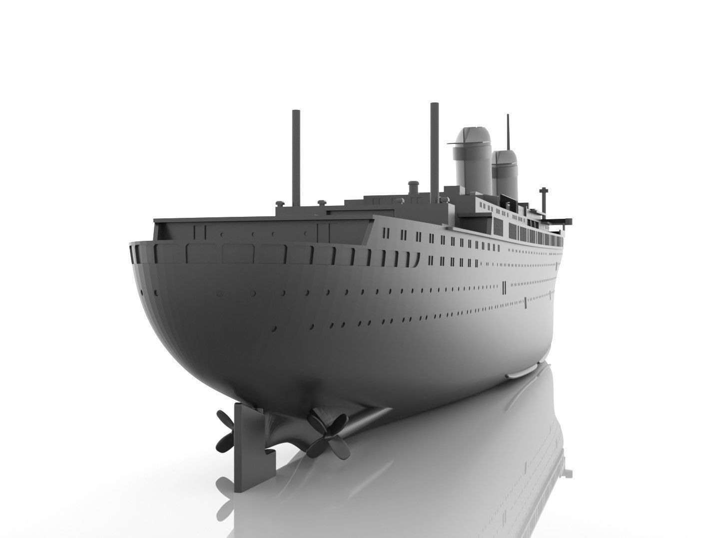 SS Australis - Italis - American Star ocean liner 3D print model_1