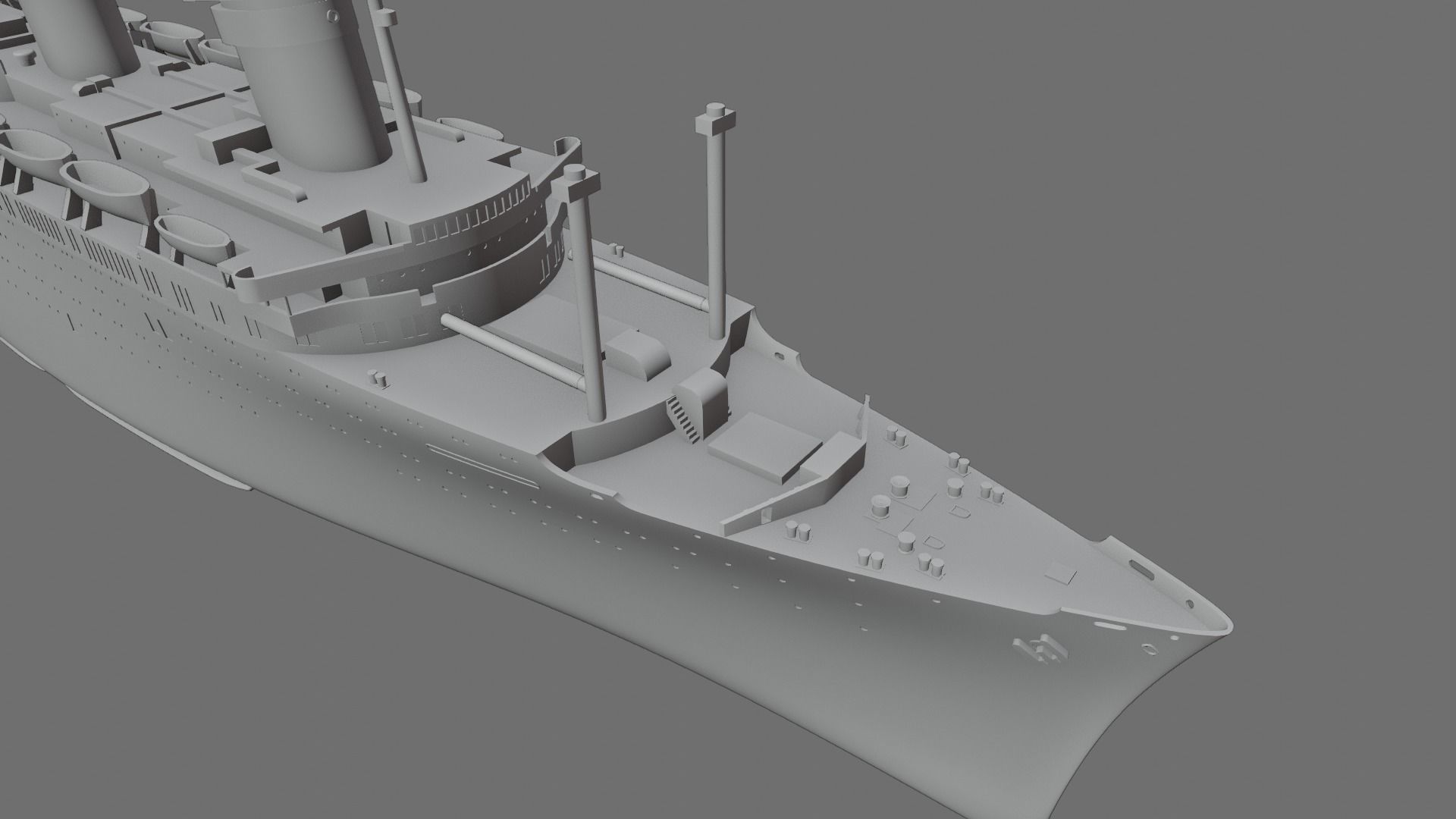 SS Australis - Italis - American Star ocean liner 3D print model_2