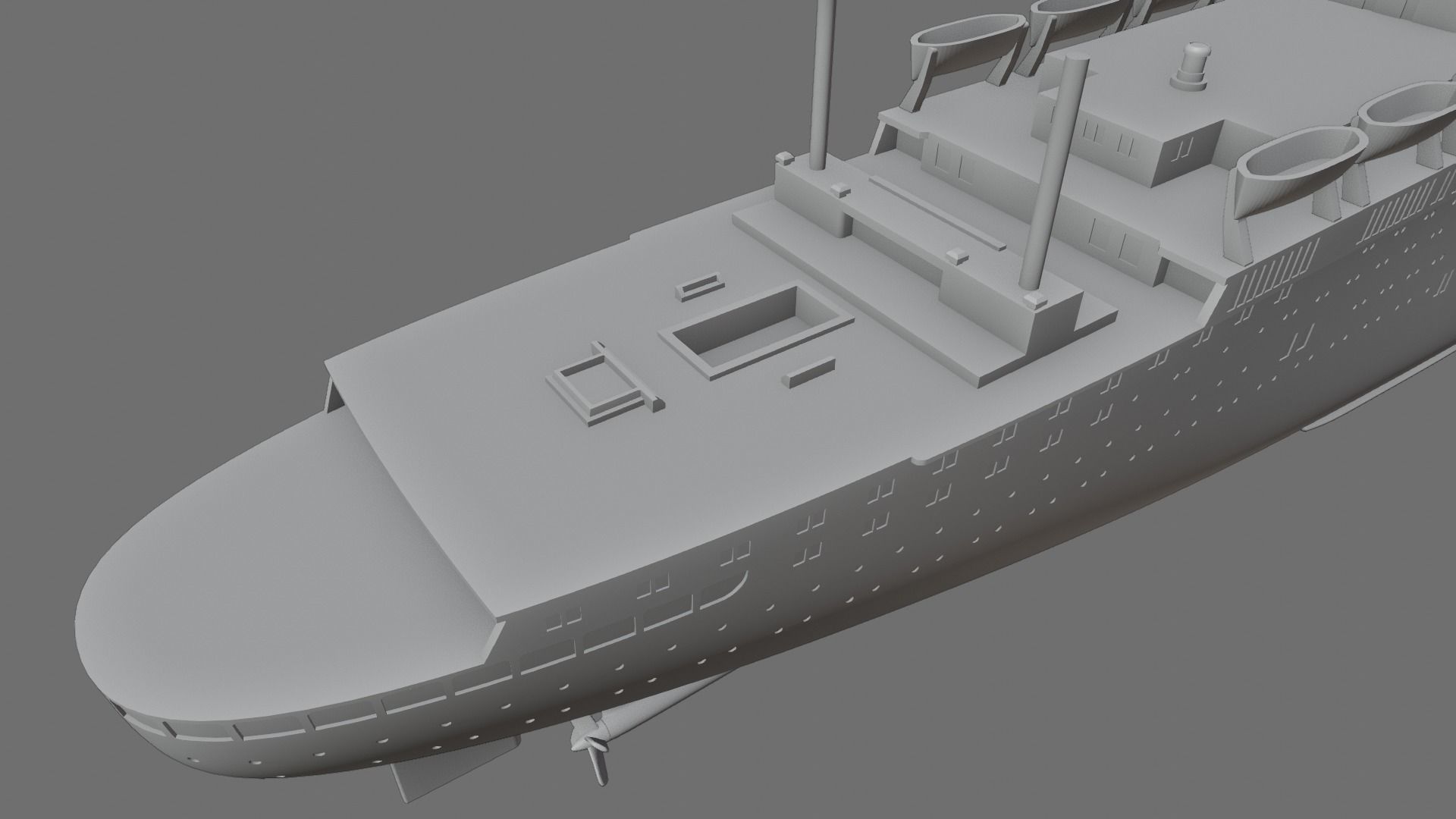 SS Australis - Italis - American Star ocean liner 3D print model_4