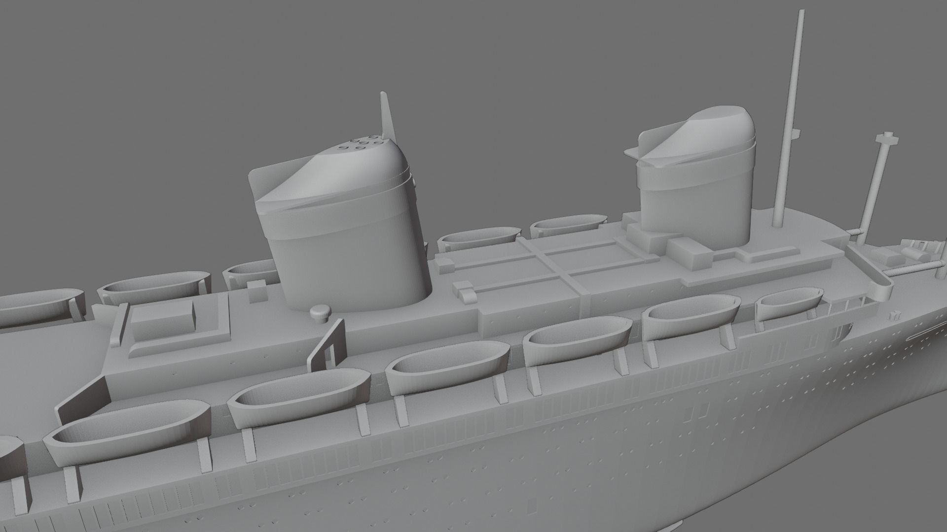 SS Australis - Italis - American Star ocean liner 3D print model_3