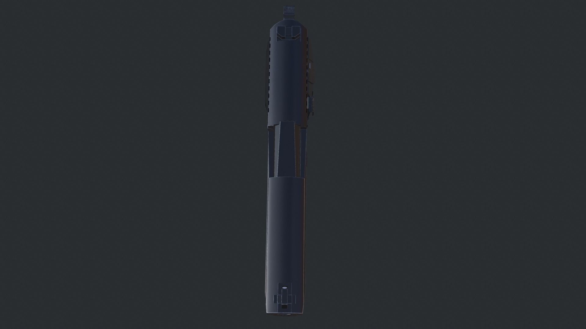 Sig Sauer P226 9mm Handgun Low-poly 3D model_30