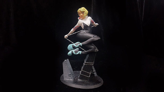 GWEN STACY INTO THE SPIDERVERSE FOR 3D PRINT 3D print model
