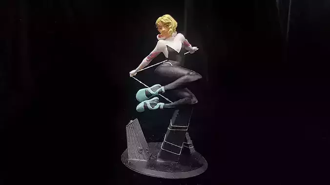 GWEN STACY INTO THE SPIDERVERSE FOR 3D PRINT 3D print model