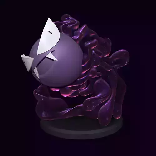 Gastly Pokemon 3D print model
