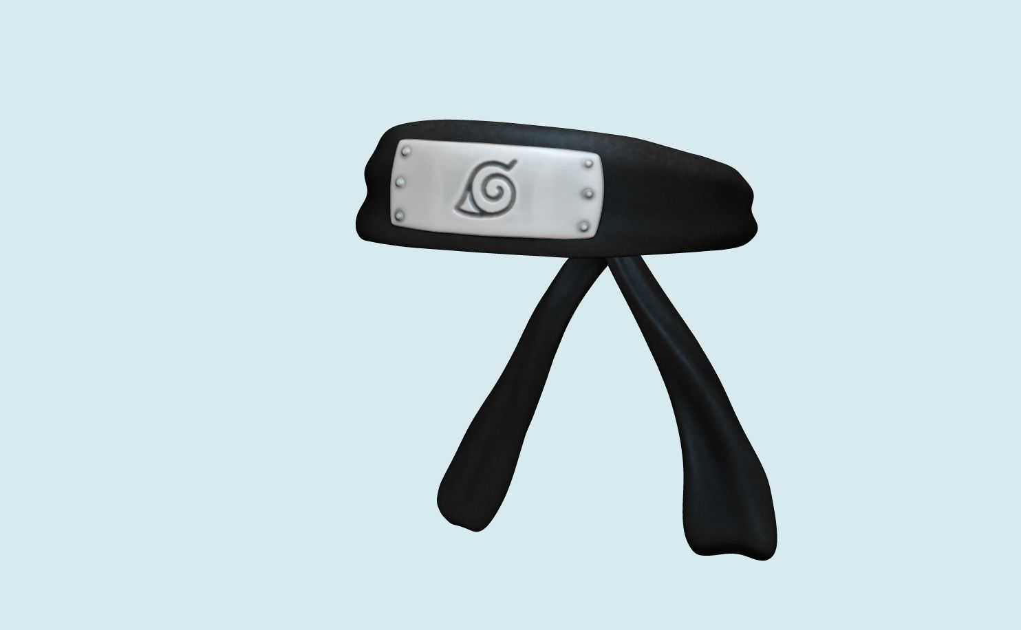 Naruto Uzumaki - Character Outfit Costume Low-poly 3D model_9