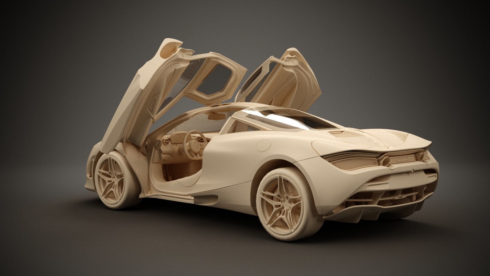 McLaren 720S 2017 3D model_1