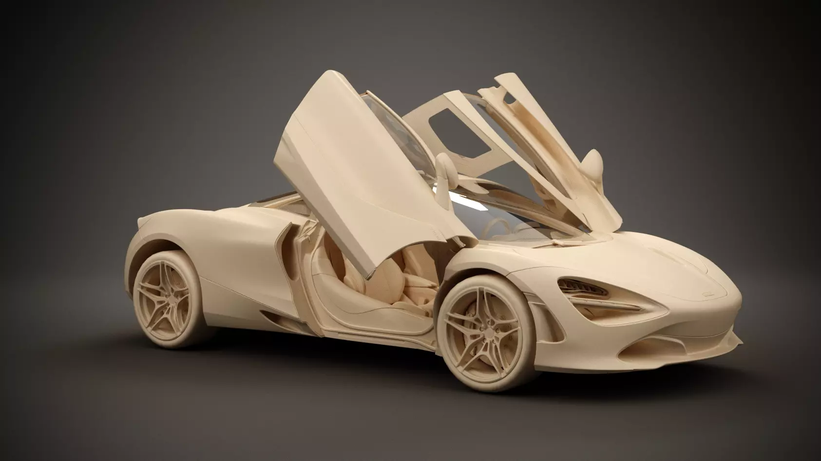 McLaren 720S 2017 3D model_0
