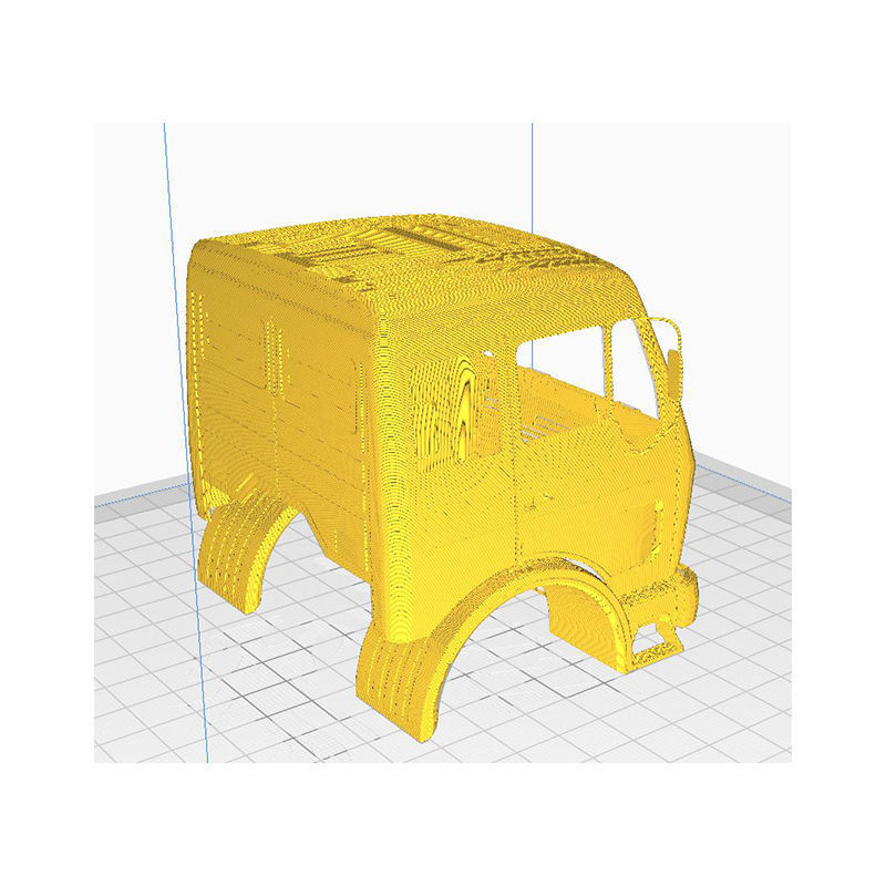 Mercedes Benz NG 1632 3D print model_11