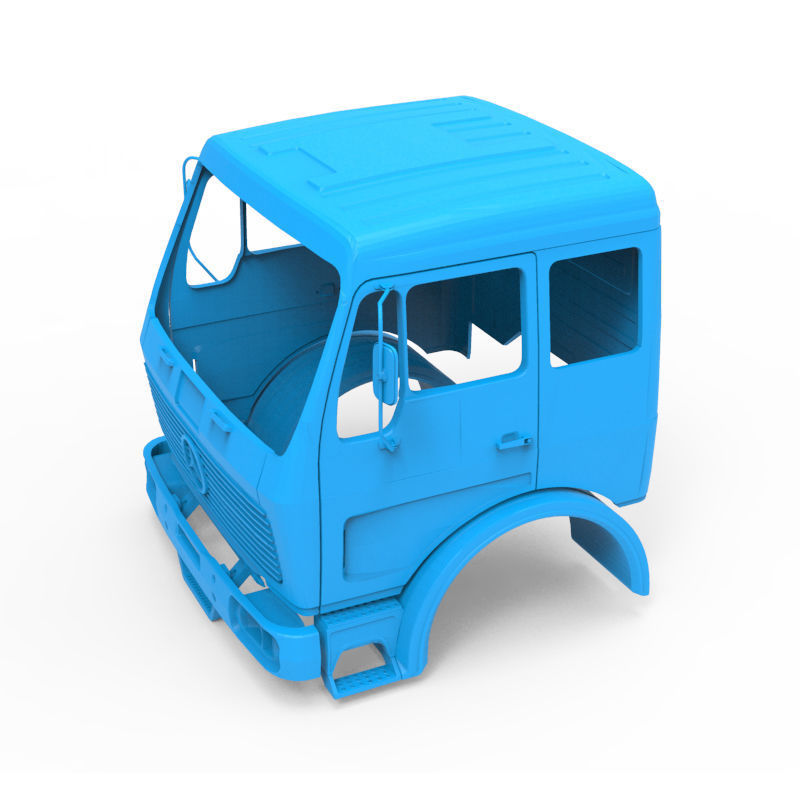 Mercedes Benz NG 1632 3D print model_4