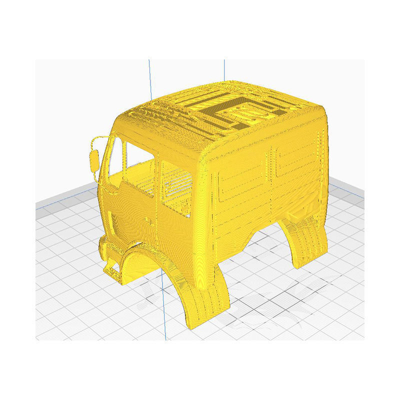 Mercedes Benz NG 1632 3D print model_12