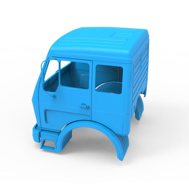 Mercedes Benz NG 1632 3D print model_8
