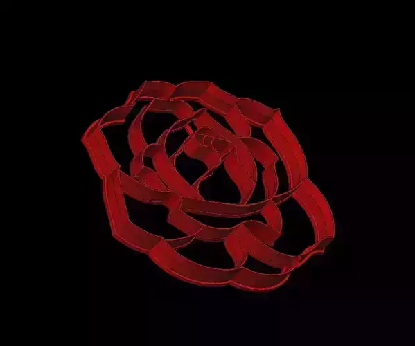 cookie cutter flower rose