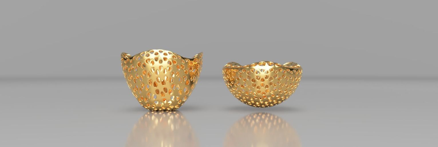 Decorative vase 2 peces LS design 3D model_10