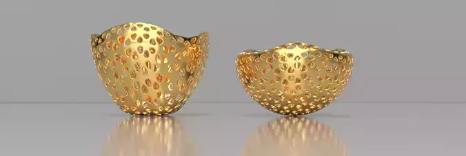 Decorative vase 2 peces LS design