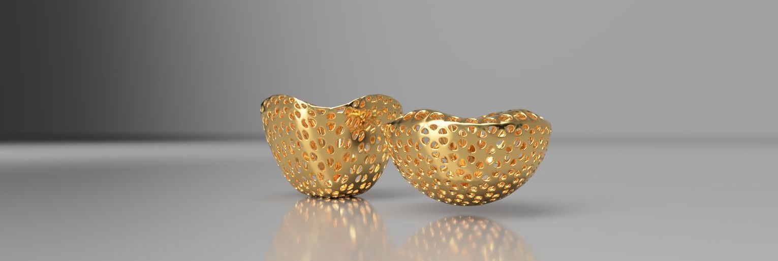 Decorative vase 2 peces LS design 3D model_14