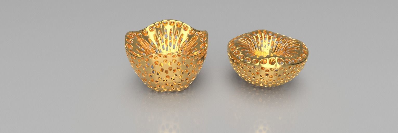 Decorative vase 2 peces LS design 3D model_11