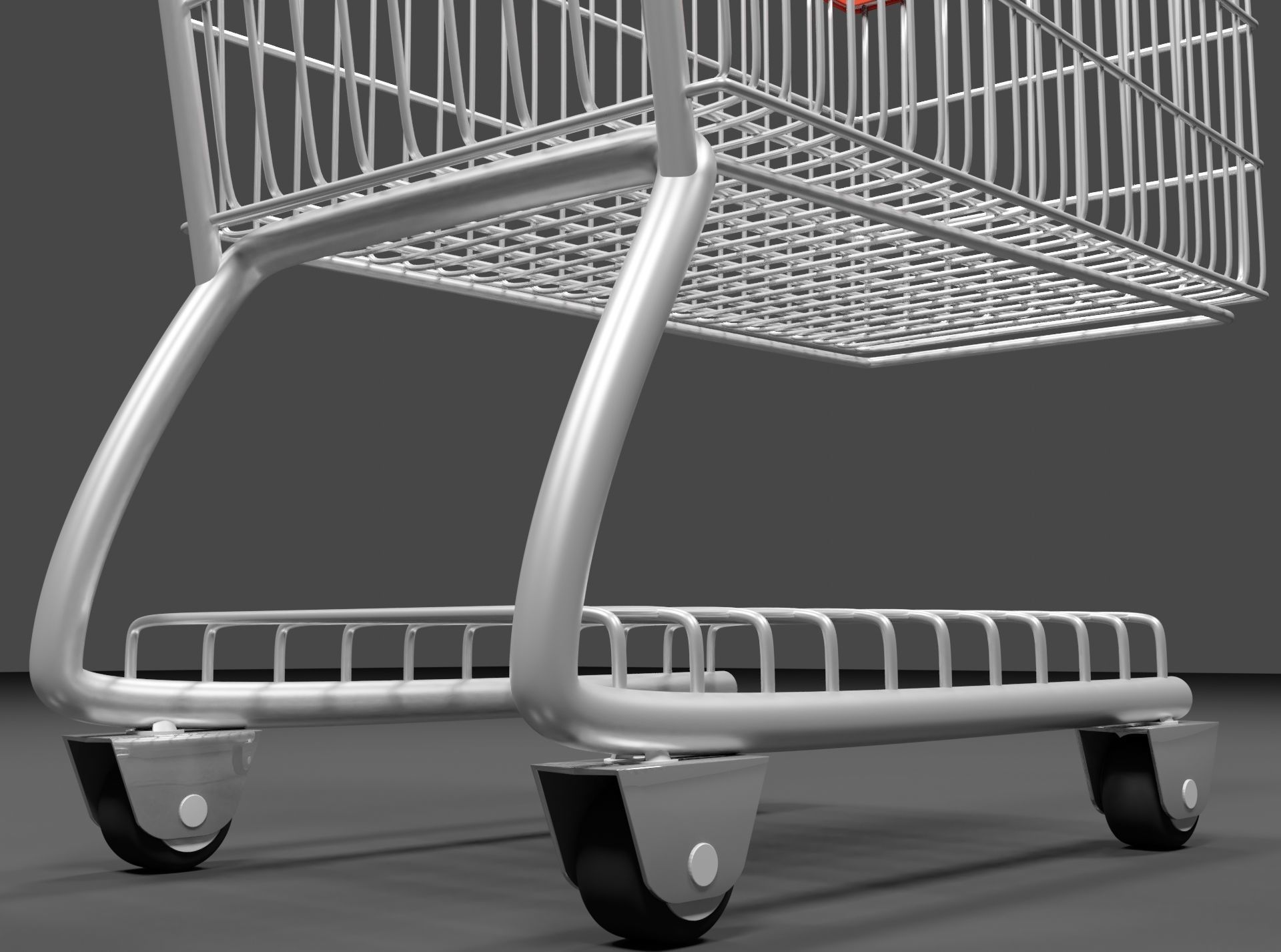 Shopping cart 3D model 3D model_5