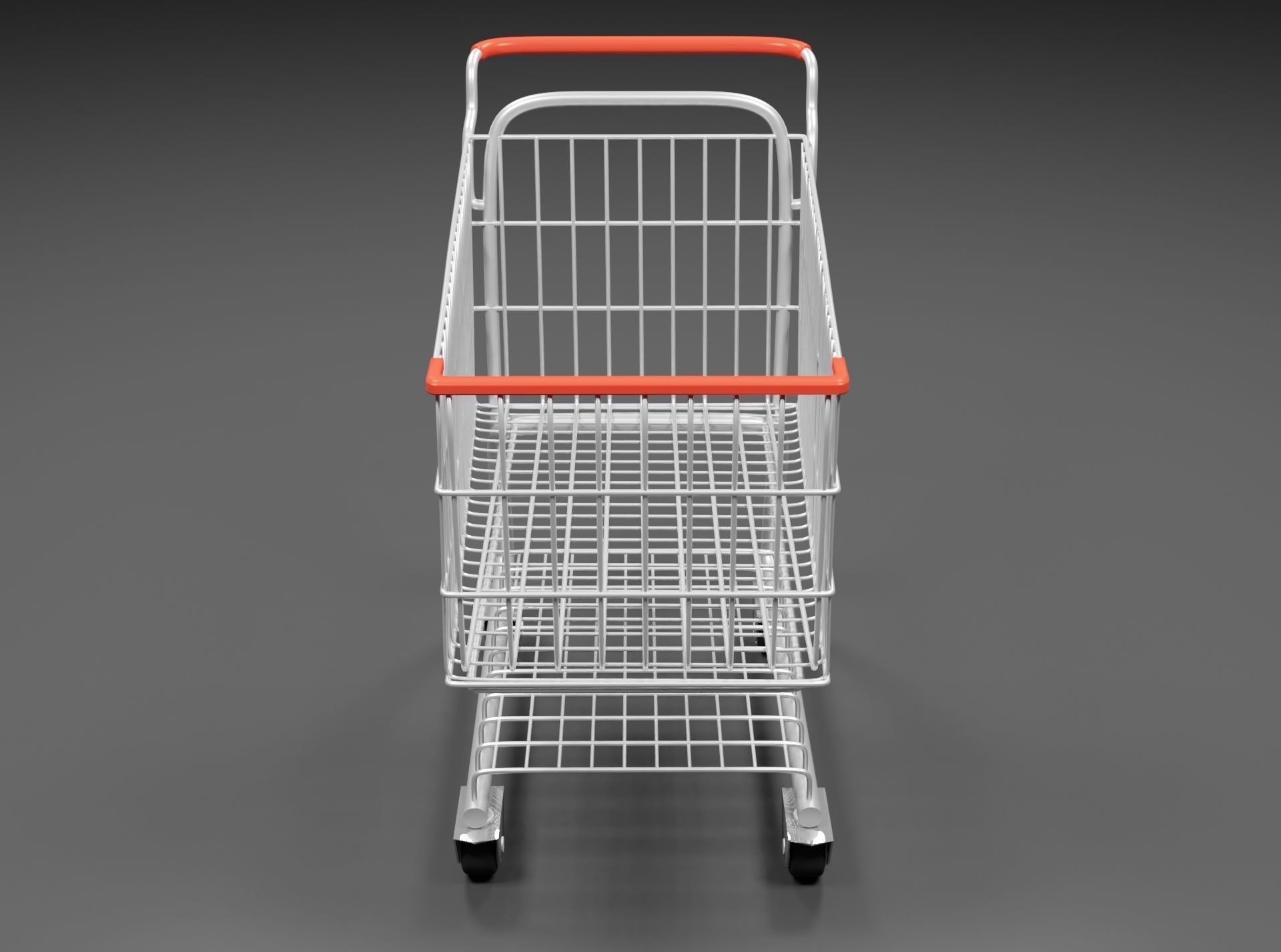 Shopping cart 3D model 3D model_1