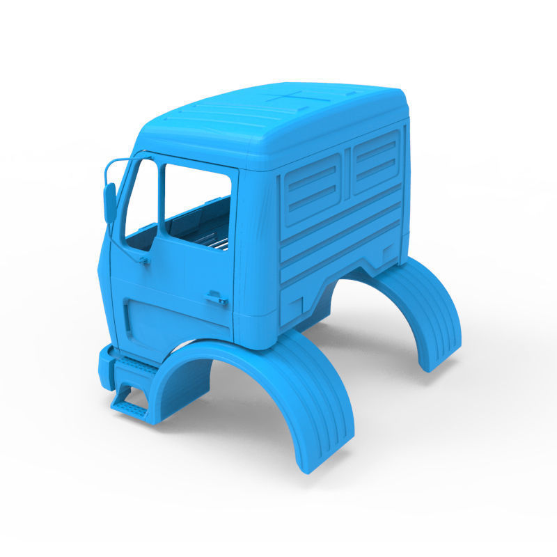 Mercedes Benz NG 1632 3D print model_4