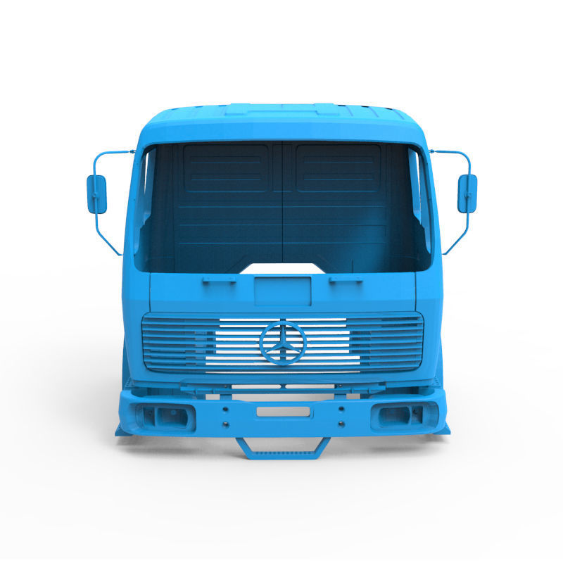 Mercedes Benz NG 1632 3D print model_5