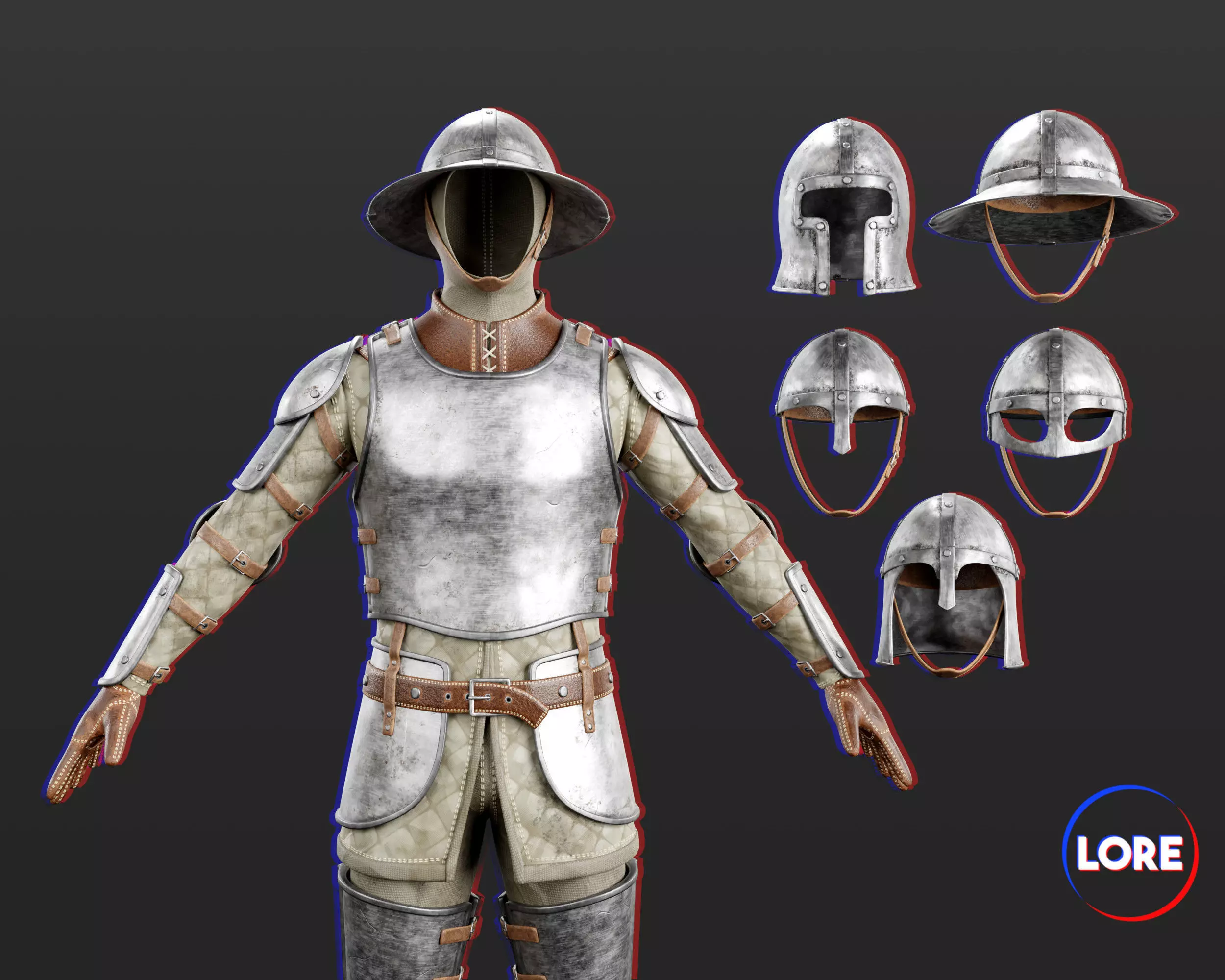 Medieval Collection Common Armor and Helmets _0